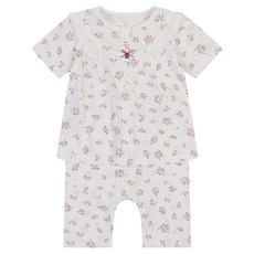 ETTOI 嬰幼兒透氣棉質Ruby57內衣上下套裝