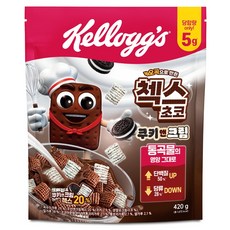 Kellogg'S Chex Choco 奶油餅乾麥片, 420g, 1包