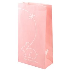 TOGO PACK 方底紙袋 兔子 小號, 1入, 100個