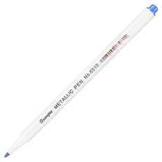 J&K 菜單書寫必備品 光娜 金屬筆 紫藍, 4個