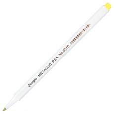 J&K 菜單書寫必備品 Gwangna 金屬筆 黃色, 4個