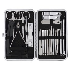 Metulli 安心護理手足指甲多合一指甲剪24件組, 1套, 單一顏色