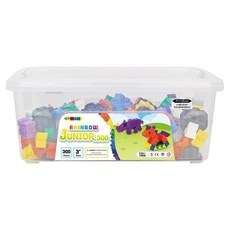 Morphun Rainbow Junior 300 積木 302p, 1個, 混合色