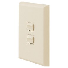 Legrand 羅格朗 Excel Simple 2孔開關 米色, 1個