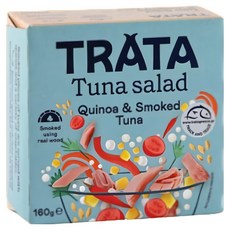 트라타 그리스 퀴노아샐러드 훈제참치 통조림, 1개, 160g