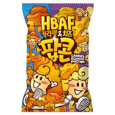 바프 카라멜 앤 치즈 팝콘, 80g, 1개