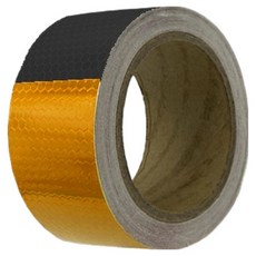 TIS高亮度蜂巢反光貼 直線型, 1個, 黑+黃