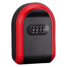 Ontree 密碼鑰匙保管盒, 紅色, 1個