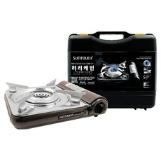 썬터치 허리케인 가스렌지, 브라운, 1개