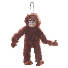 ARTJOY 猩猩鑰匙圈, 20cm, 1個, 混合顏色