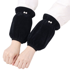 Keriko 淑女風袖套組, 珠飾黑色