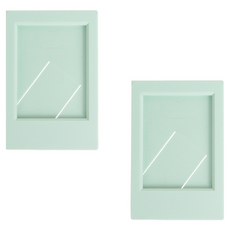 拍立得迷你經典相框 薄荷綠, 2個