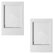 拍立得迷你經典相框 淺灰色, 2個