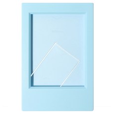 拍立得迷你經典相框 天藍色, 1個