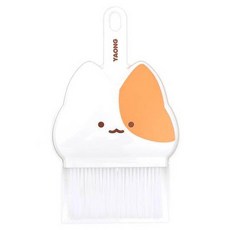 모닝글로리 캐릭터 청소도구 세트 야옹이, 1개, 화이트