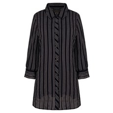 Crocodile 鱷魚 女士條紋襯衫式罩衫 CLCMBL112