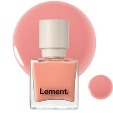 Lement 彩色指甲, 54 閃光蜜桃, 1個, 9.5ml