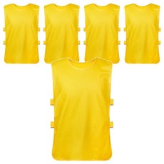 網眼安全螢光團隊背心 黃色, 5套