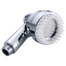 按摩蓮蓬頭, 銀色, 1個
