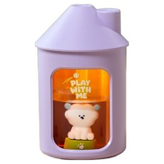 BUTTERSHOP Butter Shop 멍솜이 小屋氣氛燈雙效加濕器, 紫色, FT0424007