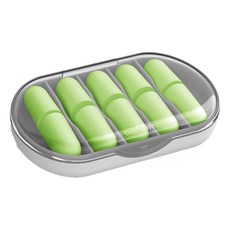 AHOYE 記憶綿超靜音舒適耳塞, 1盒, 5副