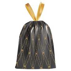 Taminayo 堅固塑膠袋 黑色圖案, 100個, 15L