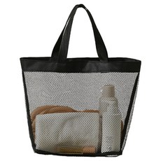 아싸레 메쉬 목욕가방 일반, 블랙