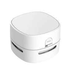 AHOYE 無線桌面吸塵器/桌上吸塵器/迷你吸塵器 電池款 便攜 ABS材質 強力清潔, 單一商品, 白色