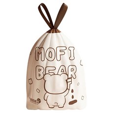 Taminayo 堅固塑膠袋 毛皮熊, 100個, 15L