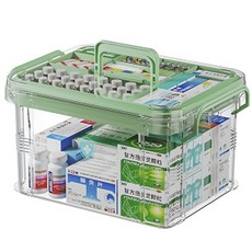 Great Life 智慧收納急救箱 綠色 大型, 1個