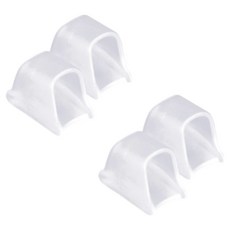 溫馨小舖 大拇趾撐開器 腳趾環 腳趾分隔器 半透明, 4個