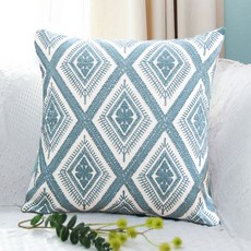 느다넬 인테리어 고급 소파 쿠션, 그린다이아