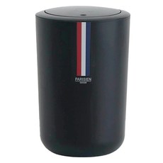 Parisien LVAI 一鍵式圓形垃圾桶 5L, 黑色, 1個