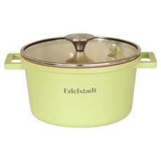 Edelstadt Edel IH 電磁感應陶瓷雙耳鍋, 20cm, 萊姆, 1個