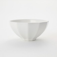 Woogi陶瓷 韓屋麵碗, 白色, 1個