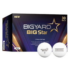 빅야드 넥센 빅스타 고반발 골프공 2피스 42.7mm, 화이트, 30개입, 1개