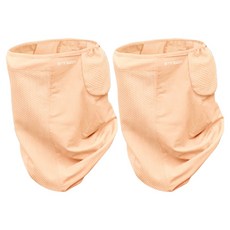 斯汀格 極致酷涼護耳網眼多功能運動面罩, 米色, 2個