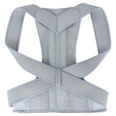 Pogeun商店 端正姿勢開肩體態矯正帶 灰色, 1個