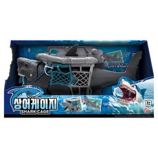 씽크토이 유아용 상어케이지 목욕놀이완구 405 x 105 x 218 mm, 혼합색상, 1개