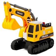 모던하우스 소리나는 중장비 포크레인, 옐로우, 1개