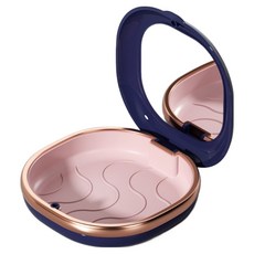 홈래빗 컴팩트 거울 교정기 틀니 보관함 네이비