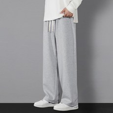 남성용 스트레이트핏 일자 기본 트레이닝 바지 25S0078