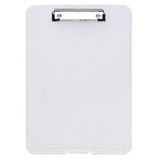 Laladew 可收納紙張 A4 板夾檔案夾, 1個, 透明