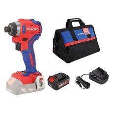 워크프로 20V 충전 임팩드라이버 가방세트 WP890100, 1세트
