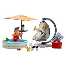 Playmobil 摩比人 入門包 花園水上遊戲公仔 71476, 1個