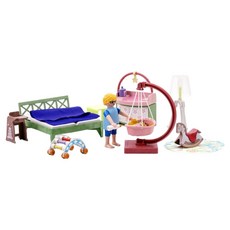 Playmobil 摩比人 臥室與嬰兒遊戲室公仔 71609, 1個