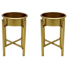 Laventia 客廳燭台裝飾 2件組, 金色