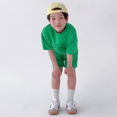 베리클로젯 남아용 원스 하프 스웻 세트