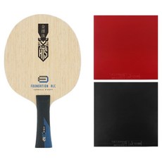 TMOUNT Foundation ALC 桌球拍 + Masterpiece 雙面膠皮組合套裝, 1套, 單一商品