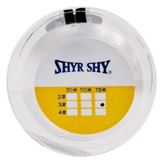 Her-Ea 禾亦釣魚線 3號 高強度尼龍材質 透明隱形 適用多種魚類, 70m, 1個